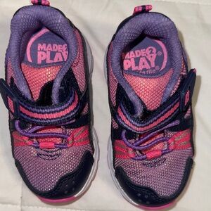 Stride Rite Pink and Purple Kids' Sneakers 4 months